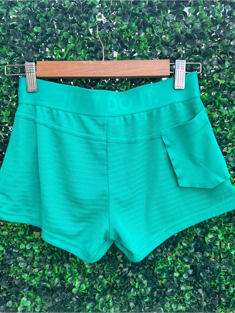 Nike Women’s Teal Athletic Shorts with Pocket